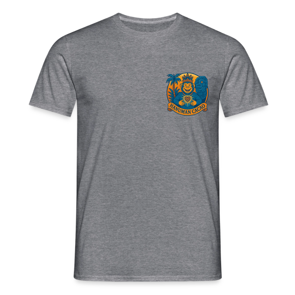 Men's T-Shirt Classic Hanuman Logo - graphite heather