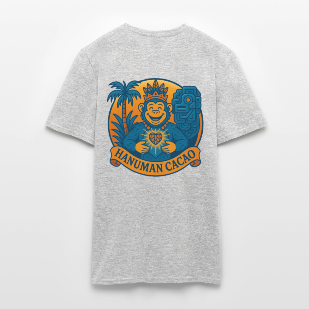 Men's T-Shirt Classic Hanuman Logo - heather grey