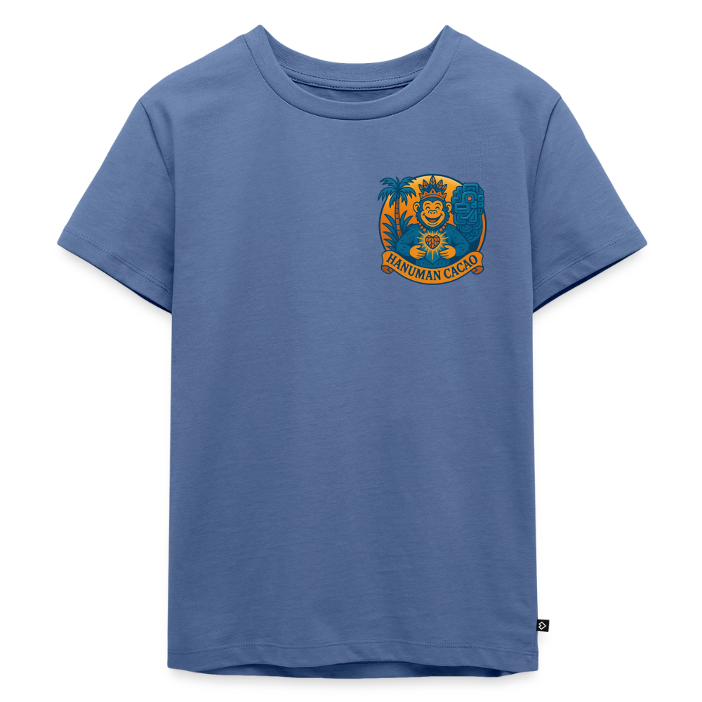 Kids' Premium T-Shirt Classic Hanuman Logo - stone blue