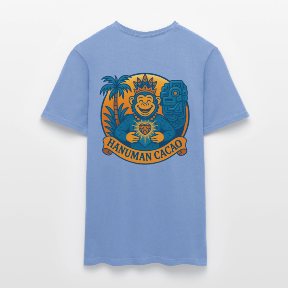 Men's T-Shirt Classic Hanuman Logo - carolina blue